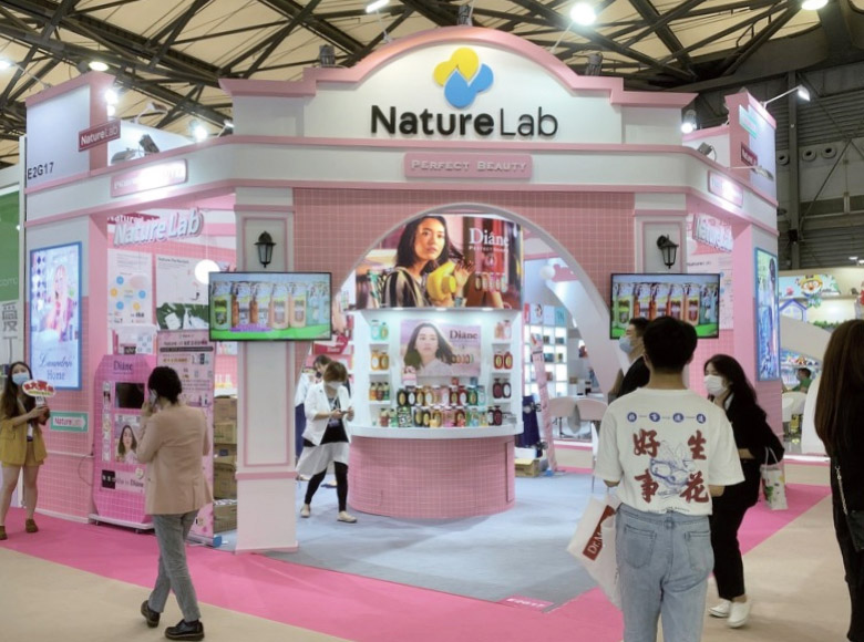 株式会社ネイチャーラボ様 中国美容博覧会2020年